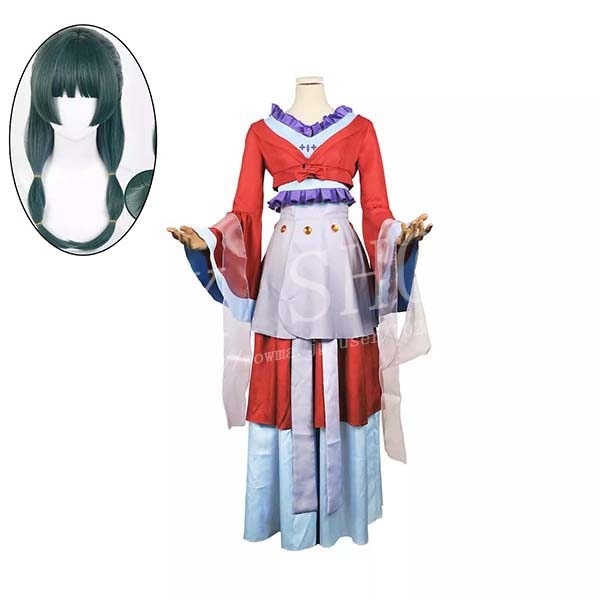 「急速出荷」最低価!格!薬屋ひとりごと マオマオ 猫猫 月下舞踏服 コスプレ衣装 ウィッグ cosplay ハロウィン 演出服 変装 イベント 忘会 文化祭 余興はぜひ