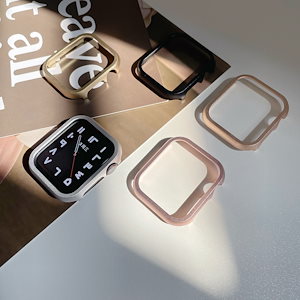 apple watchs 9/S 10アップルウォッチ保護カバーiwatch 678 seケースアルミ合金製