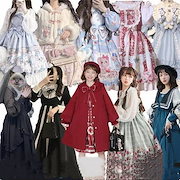 Qoo10] ロリータ キャミソールワンピースダークゴ : レディース服