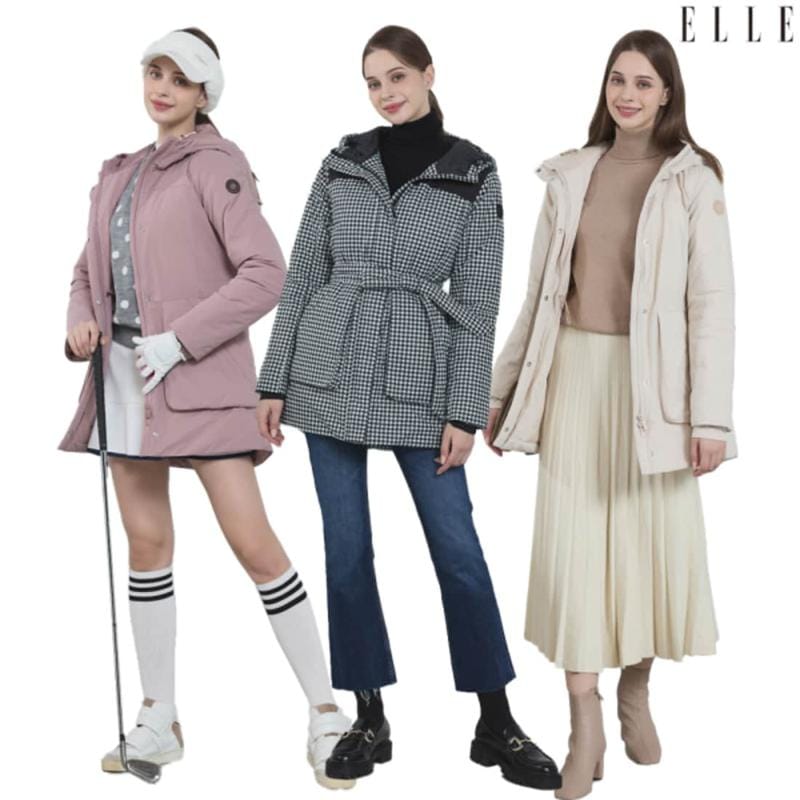 [ELLE] 女性セーフガードシティパーカー3種_択1