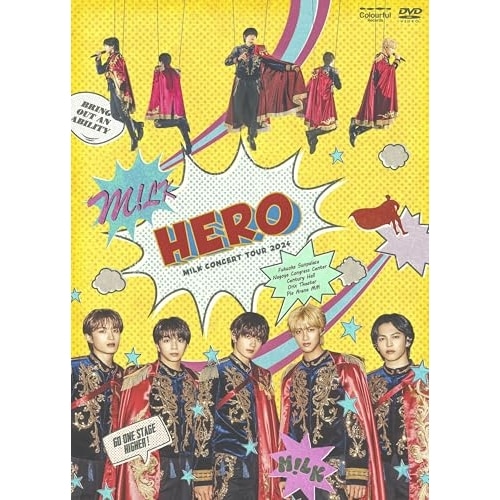M!LK ／ M!LK CONCERT TOUR 2024 「HERO」(通常盤) (DVD) VIBL-1151