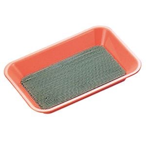 (まとめ) ライオン事務器 ユニークトレー W150×D225×H32mm ピンク No.80N 1個 (×10セット)