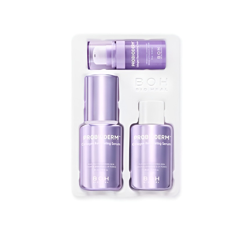 ヒオヒルホ プロバイオダーム コラーゲンリモデリングセラム 30ml＋リフィル＋10ml付集中弾力ケアセット韓国美容液コフレ