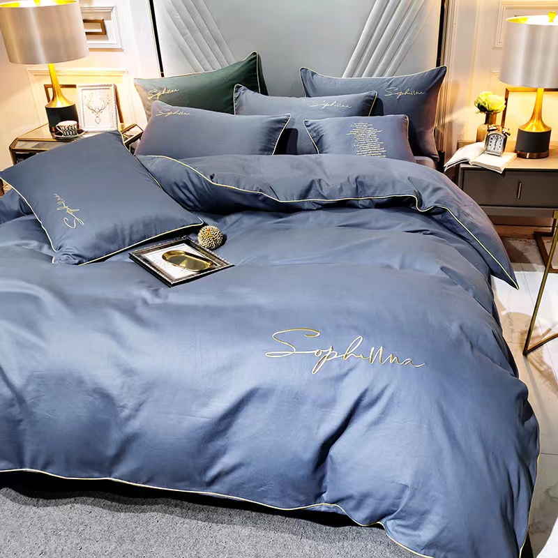 布団カバー 4点セット シーツセット 寝具カバーセット 枕カバー 綿100% ベッド用 洋式和式兼用 抗菌 防臭 防ダニ 洗える かわいい コットン おしゃれ