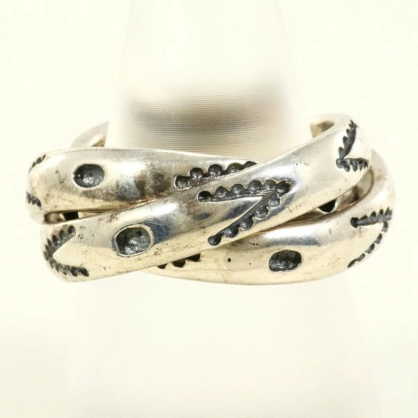 シルバー リング 指輪 13号 総重量約13.2g ジュエリー 中古