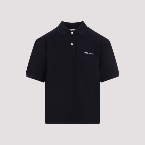 MIU MIU Women Polo Shirts MJN535SOOO 14RW F0008 BLEU
