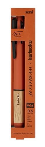 他サイト： 三菱えんぴつ　ジェットストリーム4＆1カリモク 0.5mm サンセットオレンジ　MSXE5KF05.4の商品画像