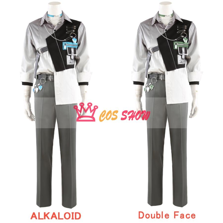 新品販売!あんさんぶるスターズ! あんスタ スカウト 夜に駆ける ALKALOID Double Face コスプレ衣装 cosplay 仮装 オーダーメイド製作可能 イベント ハロウィン 学園祭