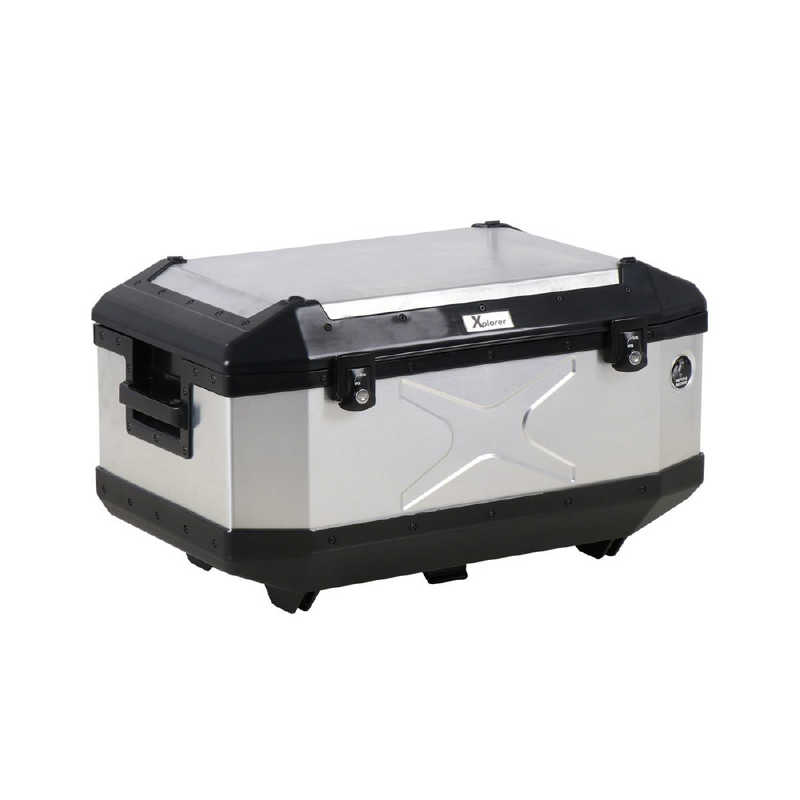 ヘプコアンドベッカー　トップケース エクスプローラー 60 シルバー　610225-0000