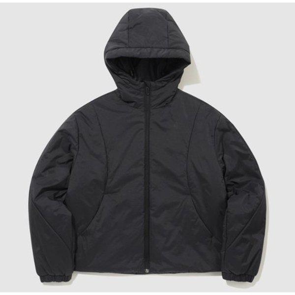 W ネージュ ルーズフィット ショート パディング ジャケット B1 QQ422OPDO1 BLK IVY WKK