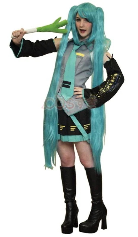 ボーカロイド初音ミク風　メイド AKBアキバ 女子高生 セーラー服 コスチューム コスプレ衣装 高品質 新品 Cosplay アニメ