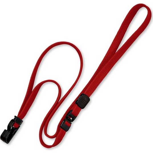 （まとめ買い）オープン工業 ループクリップ 名札クリップ フック式 10本入 赤 NX-26-RD [x3]