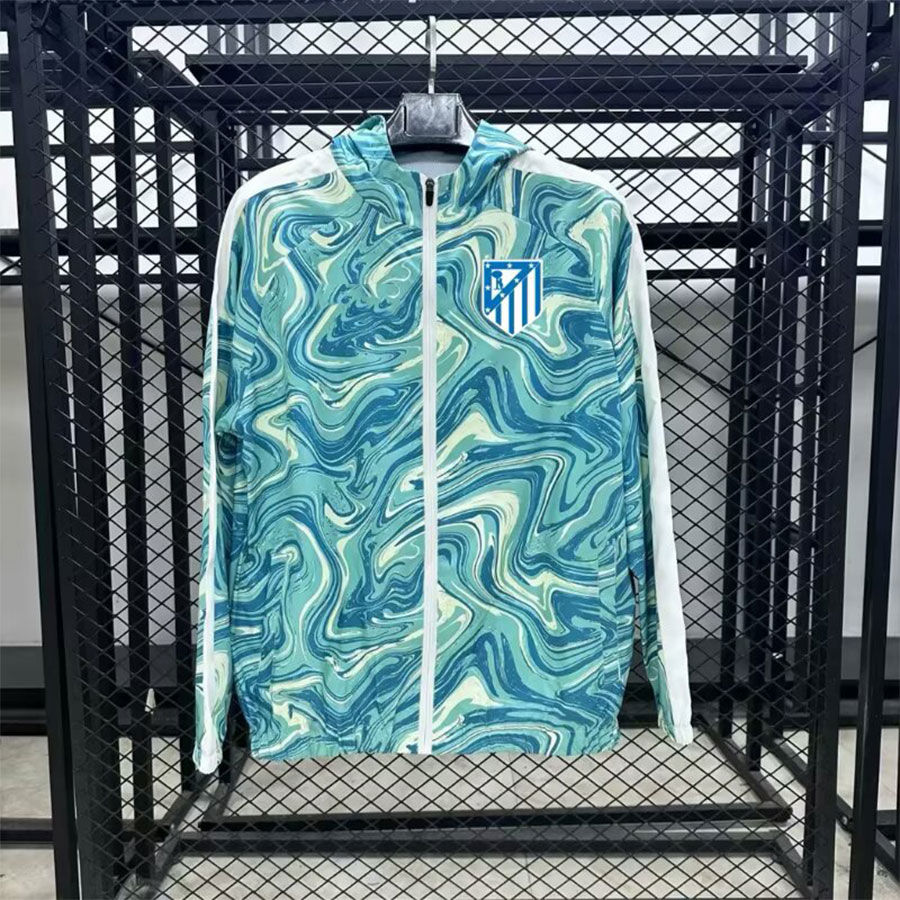 2425アトレティコマドリードトレーニングスーツ外観服の服装メンズ長袖のウィンドブレイカージャケットユニフォーム秋とウィンタースポーツ前マッチスーツ r n2 5,390円