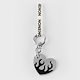 FLAME LOVE KEYRING(BLACK)_S
