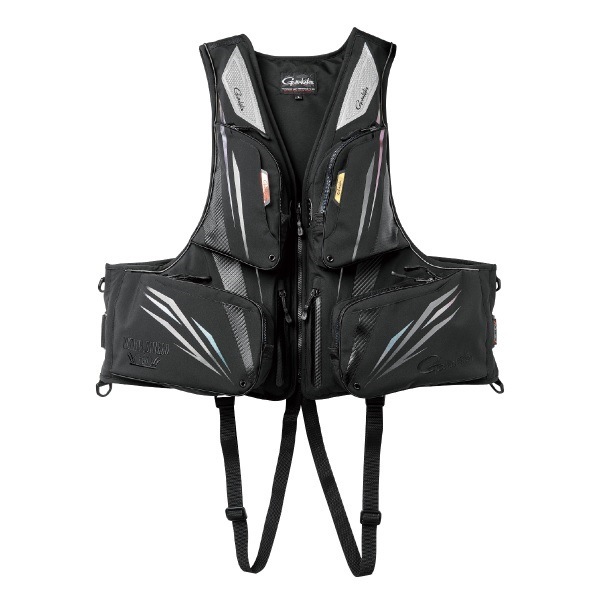 がまかつ ライフジャケット GM6005 アルテマシールドプロフローティングベスト ブラック/ブラック LL