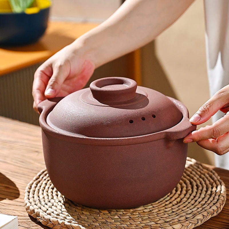 家庭用使用用カサートポットスープガス用シチューポット高温ドライ燃焼ドライカサートポットお粘土質ポットスープ粘土の薬用用スープスープ