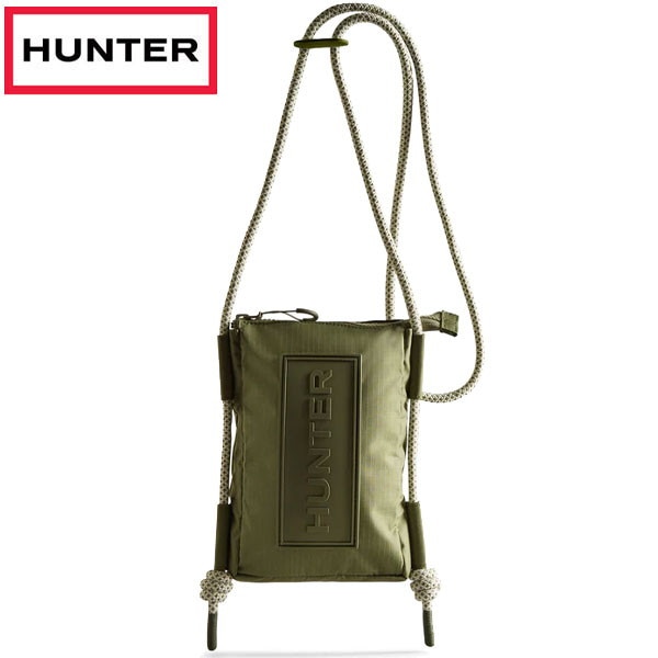 ハンター HUNTER トラベル リップストップ リサイクル ナイロン フォンポーチ ショルダーバッグ UBP1514NRS-LIN