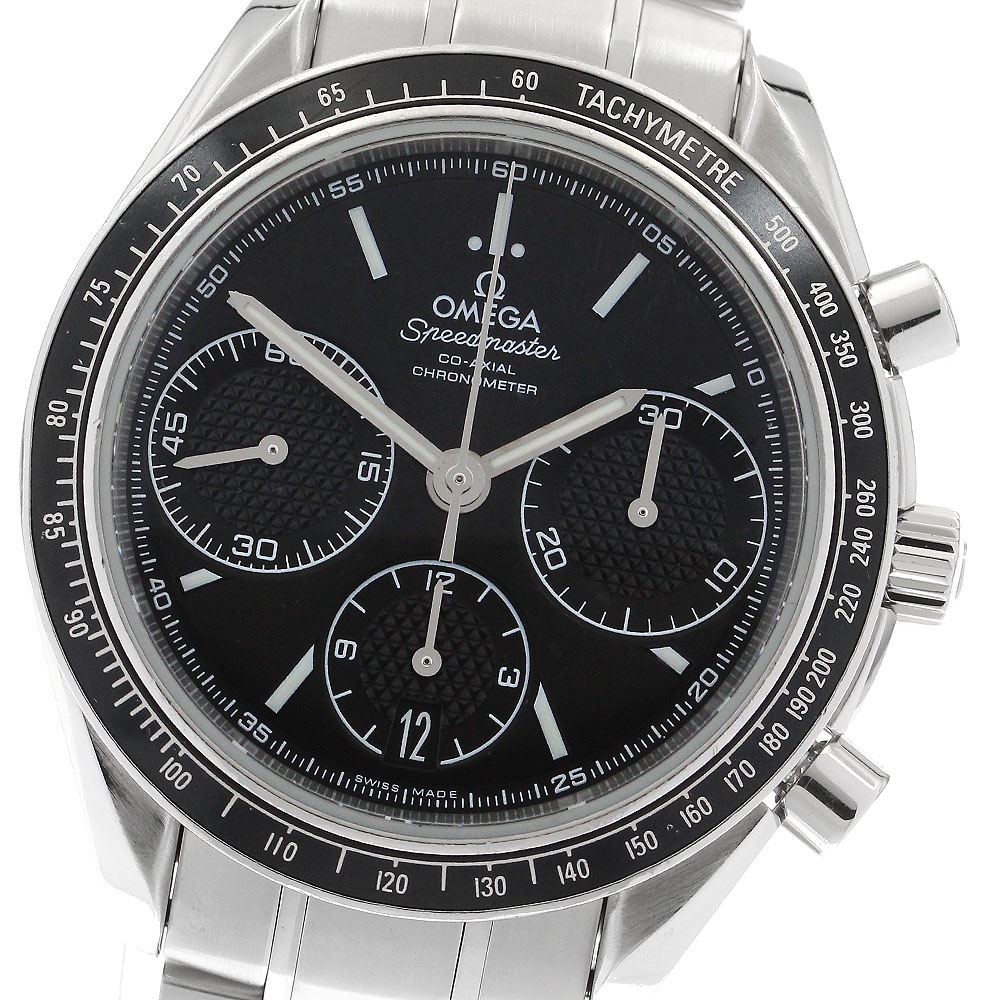 オメガ OMEGA 326.30.40.50.01.001 スピードマスター レーシング デイト クロノグラフ 自動巻き メンズ _903214【中古】