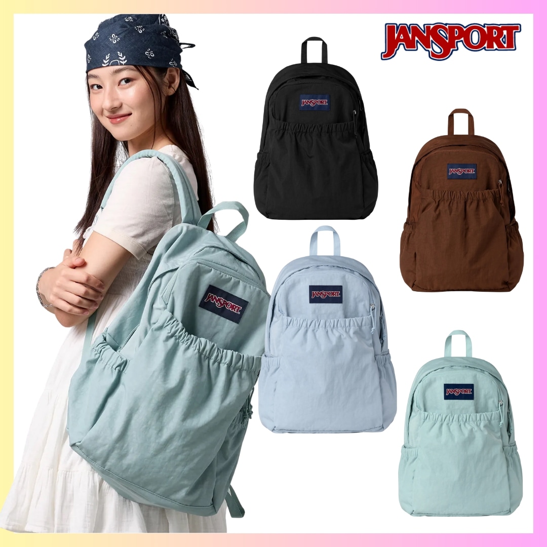 Slouch Pack 4 カラー バックパック 大容量 ブランド 韓国ファッション軽量 リュック + FREE OMAKE 正規品 日本未入荷