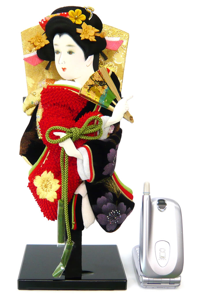 羽子板 初正月 初節句 厄除け 出し飾り かわいい 立体 振袖 道成寺 ｺﾝﾊﾟｸﾄ ﾐﾆ 新作 秀光 限定品 目玉商品 お買得 人気 ランキング P6154