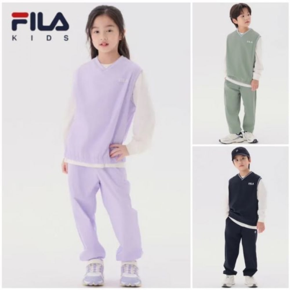 フィラ 3pcs ベスト上下セット FK2FSG3101X
