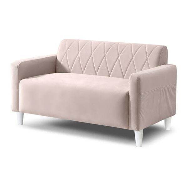 アーバン通商 コンパクトソファ SG-130-ピンク メーカー直送