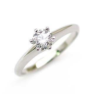 AneCan掲載 (Brand アニーベル) Pt ダイヤモンドデザインリング（婚約指輪エンゲージリング） ソリティア 一粒 楽ギフ_包装02P26Mar16