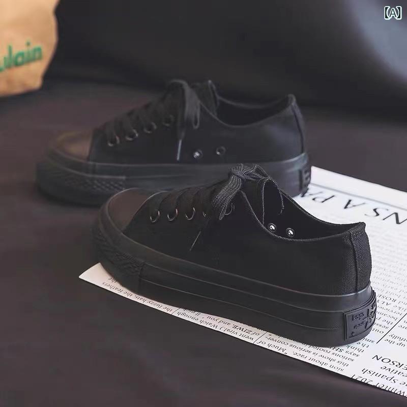 かかとなし スニーカー レディース スリッポン 厚底 秋 キャンバス シューズ 大きいサイズ カジュアル ブラック ホワイト