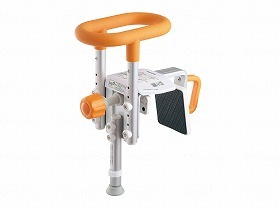 パナソニックエイジフリー 入浴グリップ[ユクリア]UB専用コンパクト脚付ショート S オレンジ 200 PN-L12314D
