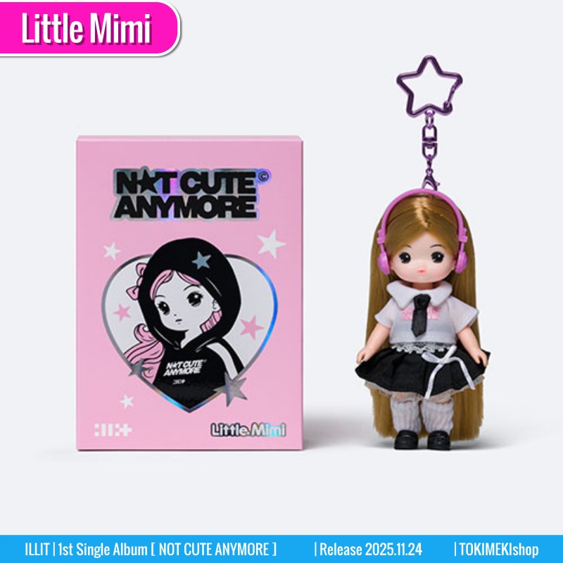 Little Mimi Ver. ILLIT アルバム 1st Single [NOT CUTE ANYMORE] /チャート反映 +Shop Gift