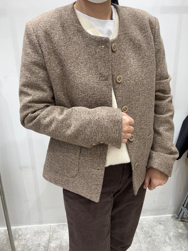 スケッチツイードジャケット