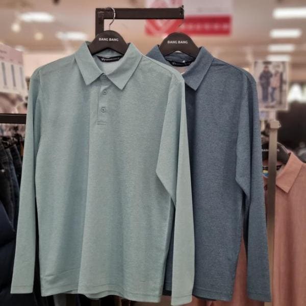 HC21 春 メンズカラー 長袖Tシャツ NTM162 (S45385003)