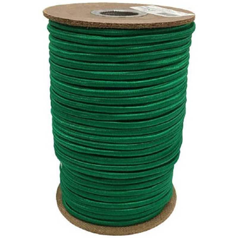 ユタカメイク　ユタカ ゴム タイトゴムロープボビン巻 6φ×50m グリーン　RT-27