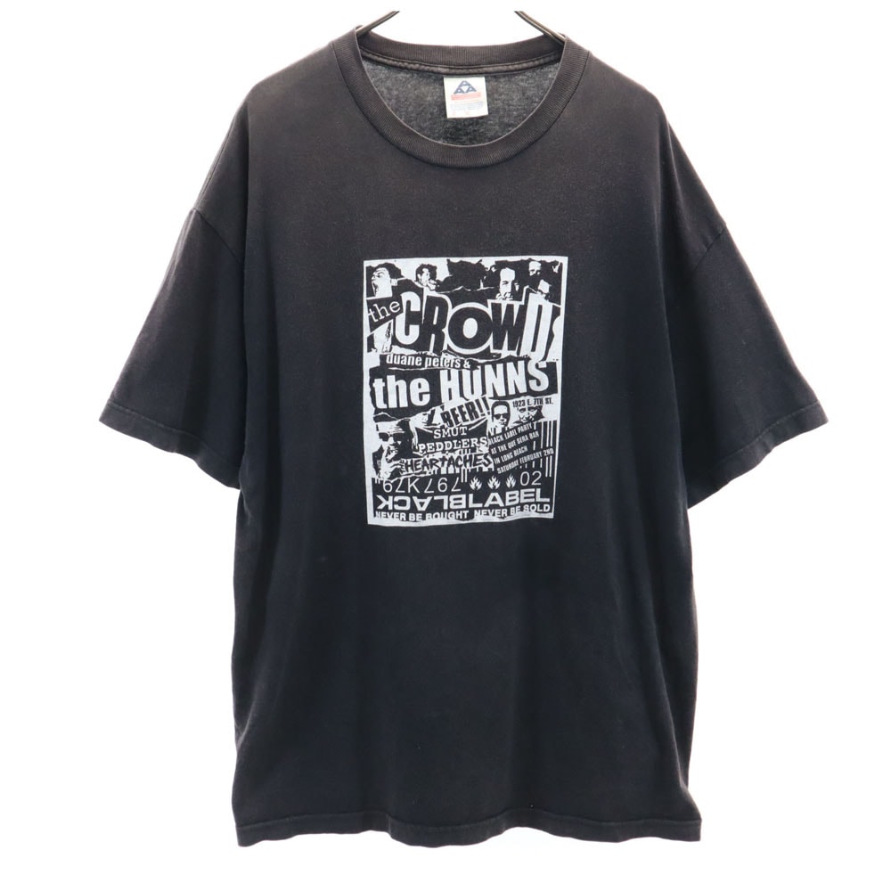 プリント 半袖 Tシャツ XL ブラック メンズ
