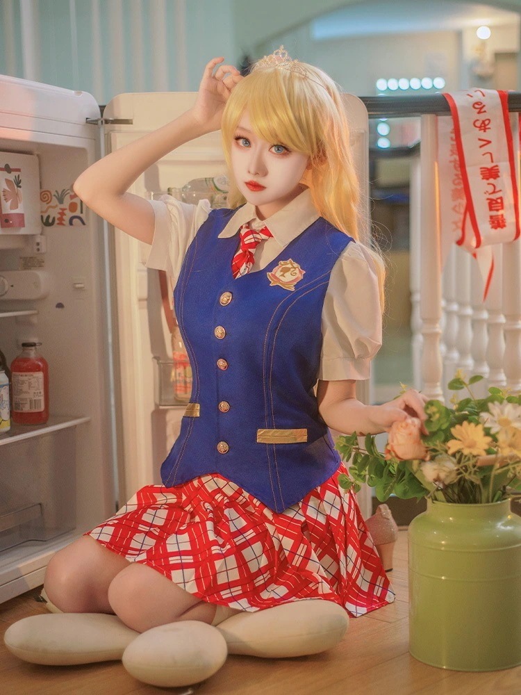 コスプレ 电影芭比真人公主群学院校服德兰西万圣节服装全套期間限定30%