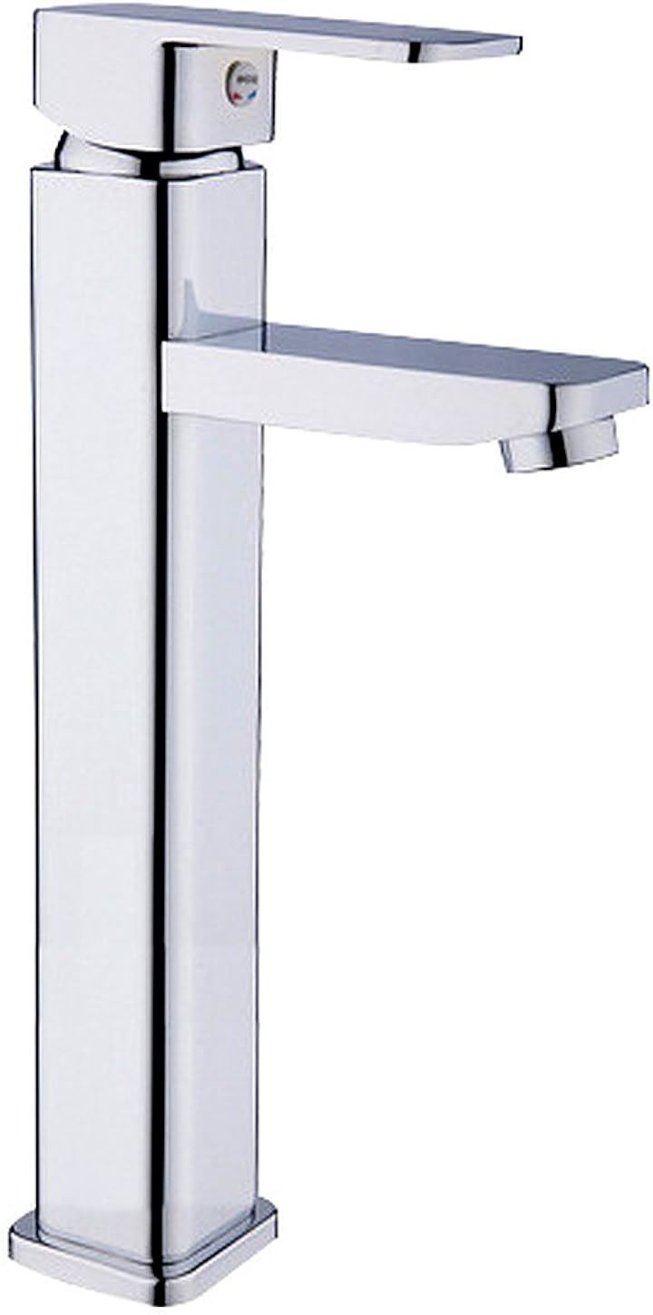 洗面用 シングルレバー 混合水栓 手洗いボウル用 立水栓 ロング水栓 洗面台 手洗い鉢 トール水栓 SK7