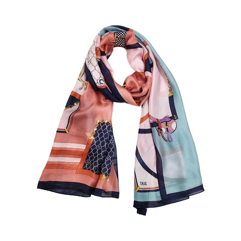 シルクスカーフ FKD017