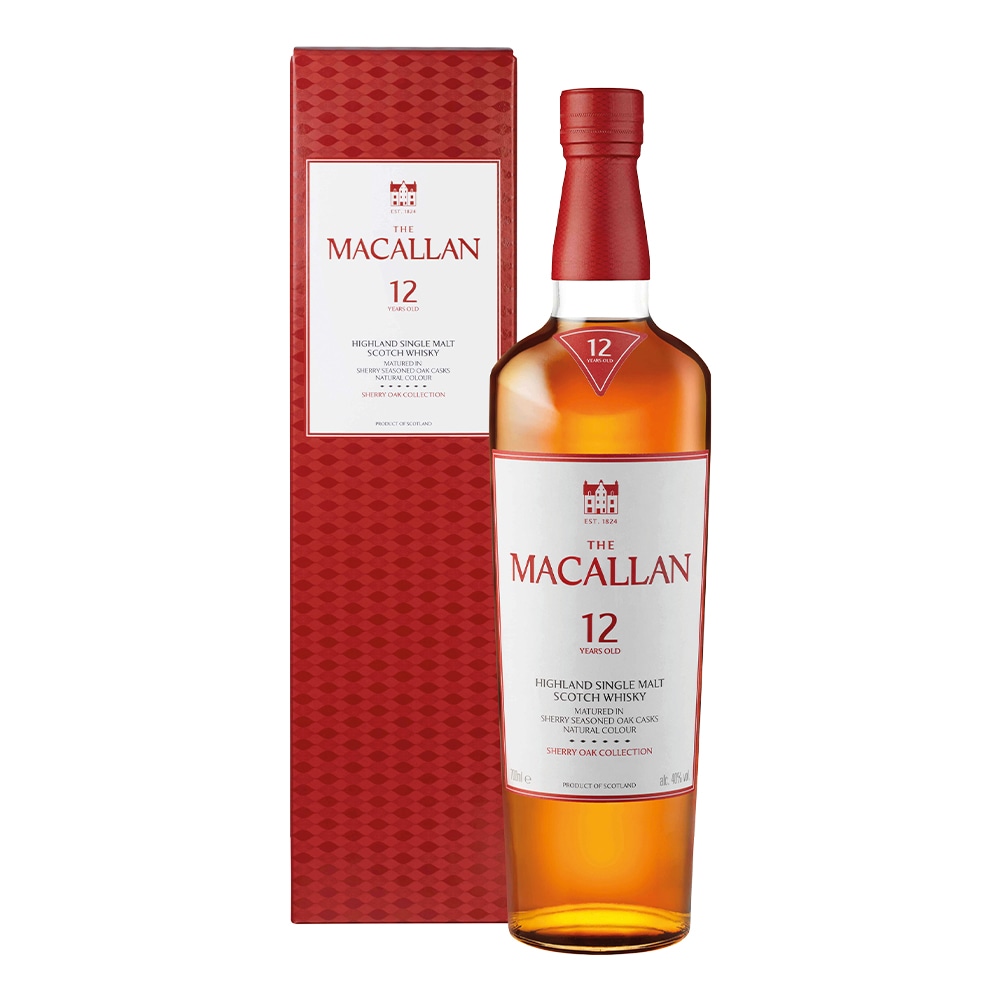 【正規品 箱入】ザ マッカラン シェリーオーク 12年 ハイランド シングル モルト スコッチ ウイスキーTHE MACALLAN AGED 12 YEARS HIGHLAND SINGLE