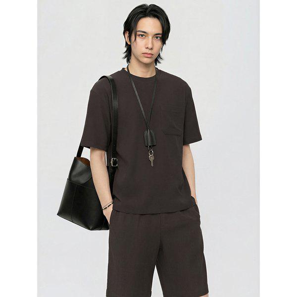 男性クリンクル半袖TシャツEPG2TR1353