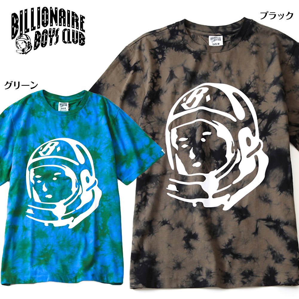 BILLIONAIRE BOYS CLUB / ビリオネアボーイズクラブ半袖Tシャツ タイダイ/BLEACHED LOGO T-SHIRT