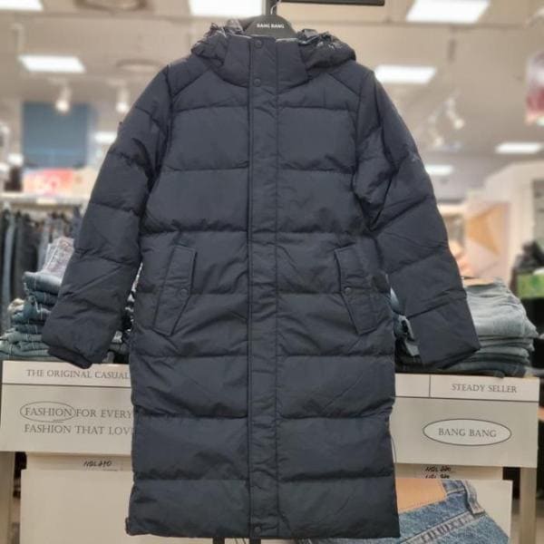 HC21 女性フード取り外し可能グースダウンロングパディングジャンパー NUL869 (S43264173)