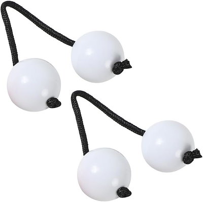 他サイト： AllBright アサラト 民族楽器 アフリカ マラカス パーカッション 2個セット(ホワイト)の商品画像