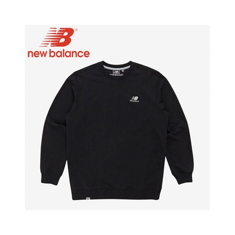 ニューバランス UNI ベーシックスウェットシャツ NBNCB41013-19