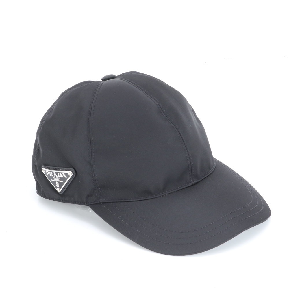 極美品 現行品 リナイロン 三角ロゴ 1HC274 キャップ メンズ RUE DM40-2 中古