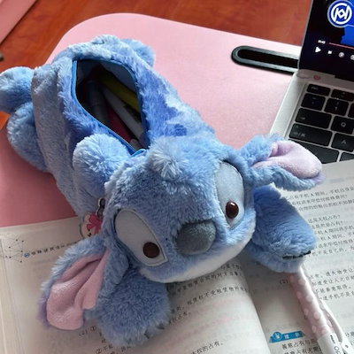 ディズニーストア　スティッチ　もふもふ　ペンケース ディズニーストア スティッチ もふもふ ペンケース - メルカリ