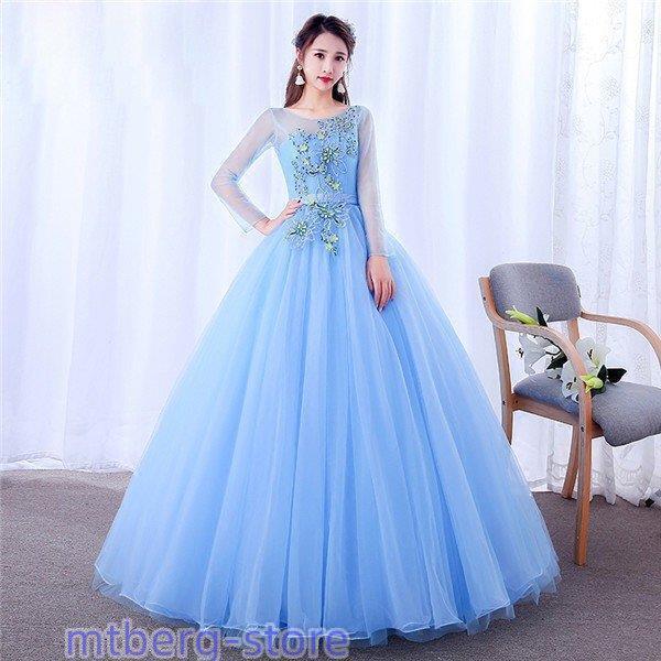 ドレス ウェドレス ロングドレス 演奏会 ノ 発表会 ドレス 成人式 S~3L 演奏会 ロング 大人 ステージ 衣装 大きい 5,951円