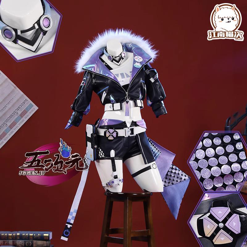 即納あり 江南猫次　崩壊スターレイル コスプレ　崩スタ　銀狼　衣装 ins大人気 ウィッグ　靴　武器　髙!品!質