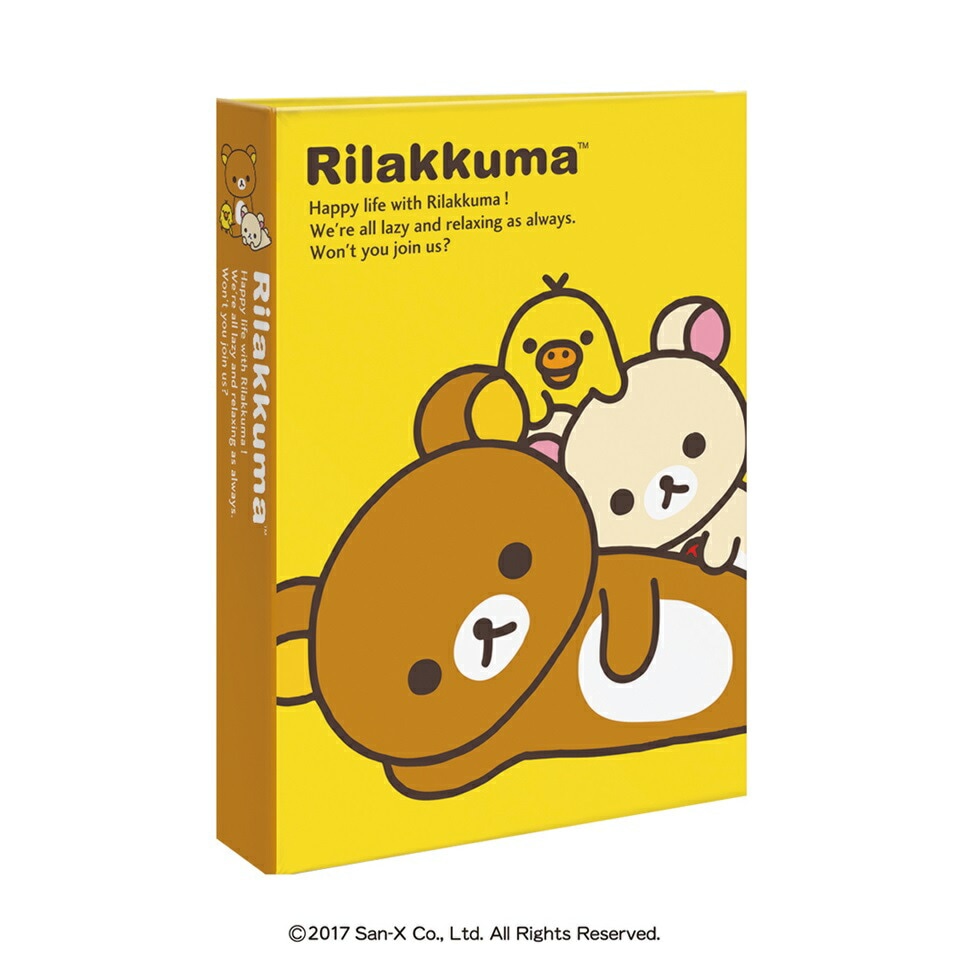 （まとめ買い）ポケットアルバム L判 3段 180枚 リラックマA 1PL-1505-1 [x3]
