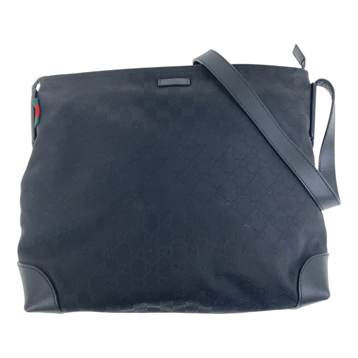 シェリーライン ブラック 黒 GGキャンバス/レザー 308930 斜め掛け ショルダーバッグ 男女兼用 レディース 503803