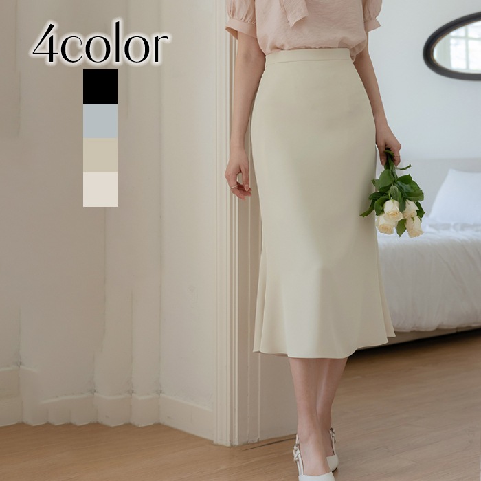 ロングスカート マーメイド きれいめ お呼ばれ 上品 デート